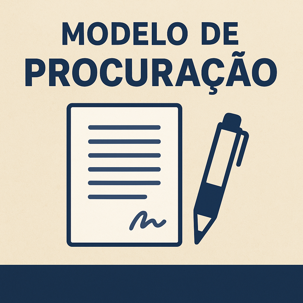 MODELO DE PROCURAÇÃO