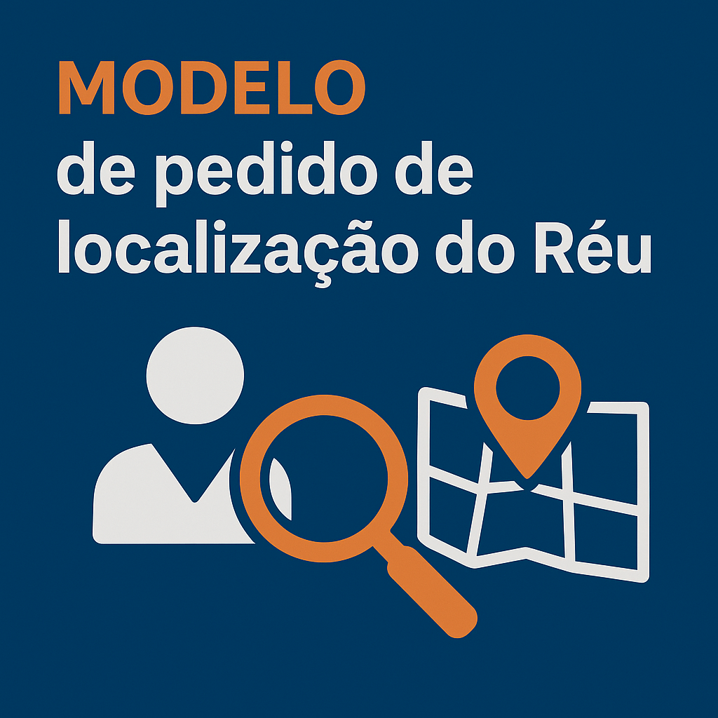 MODELO de pedido de localização do réu