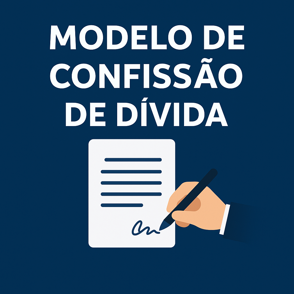 MODELO de Confissão de Dívida